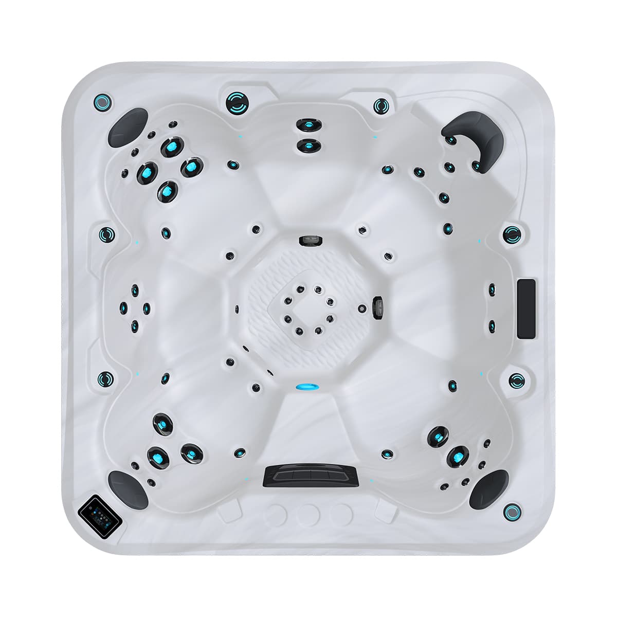 Spa Solstice S850 – Smoky Mountain et brun