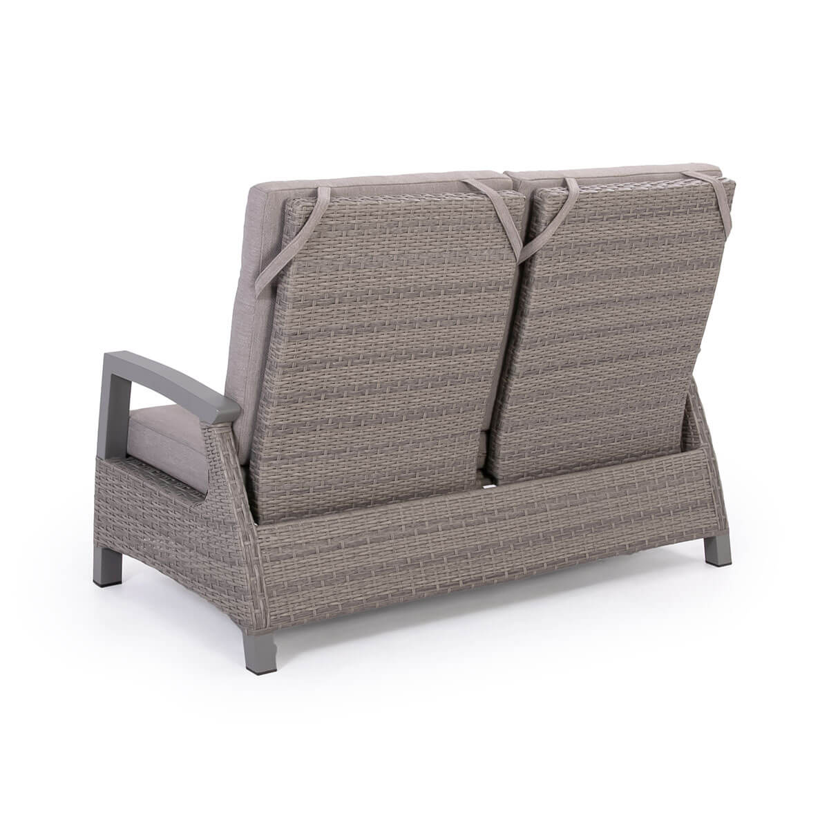 Reclining Club Loveseat Prato - Taupe