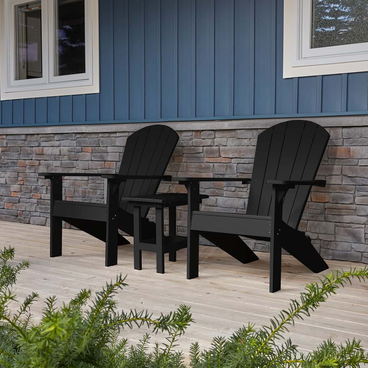 Adirondack Chair - Onyx