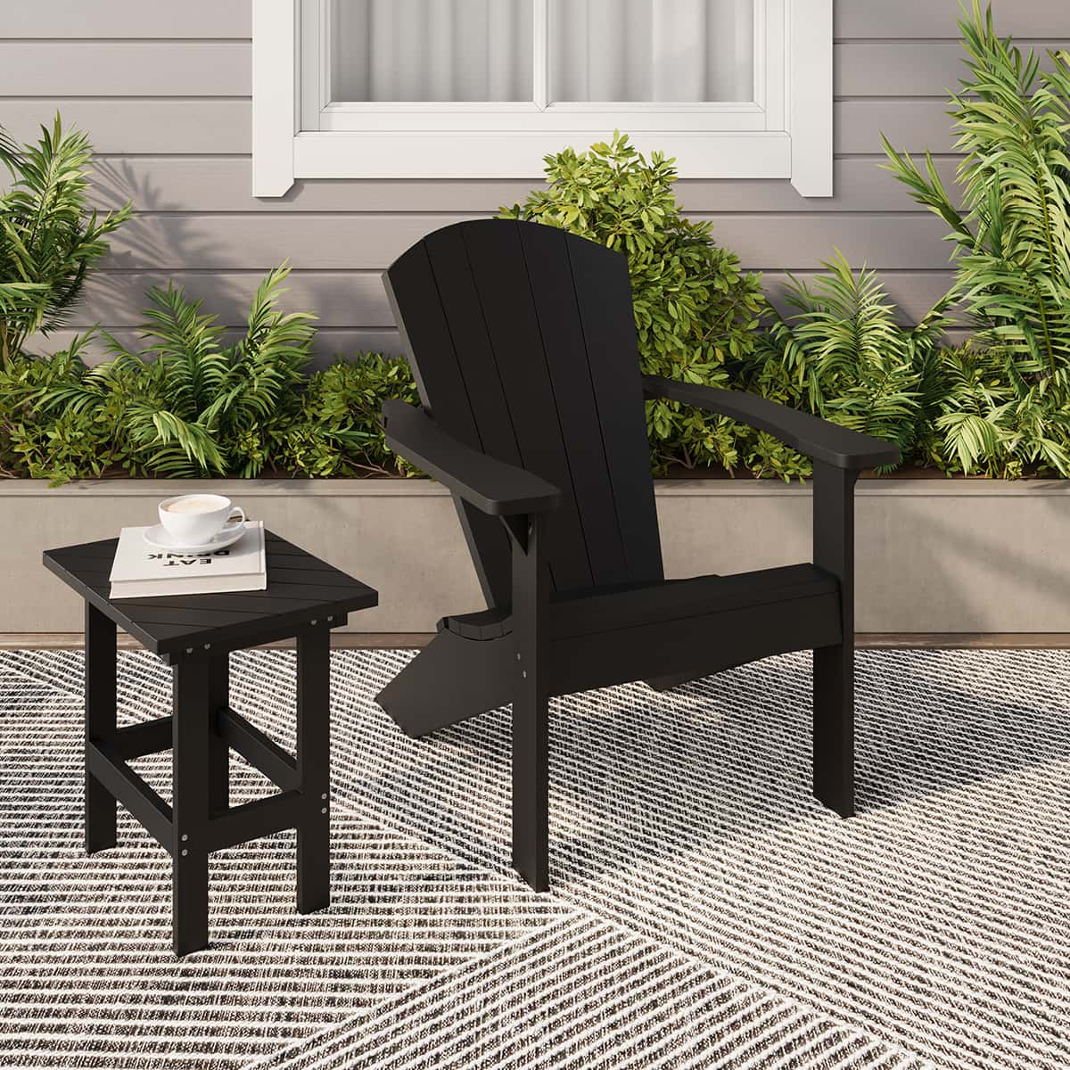 Adirondack Chair - Onyx