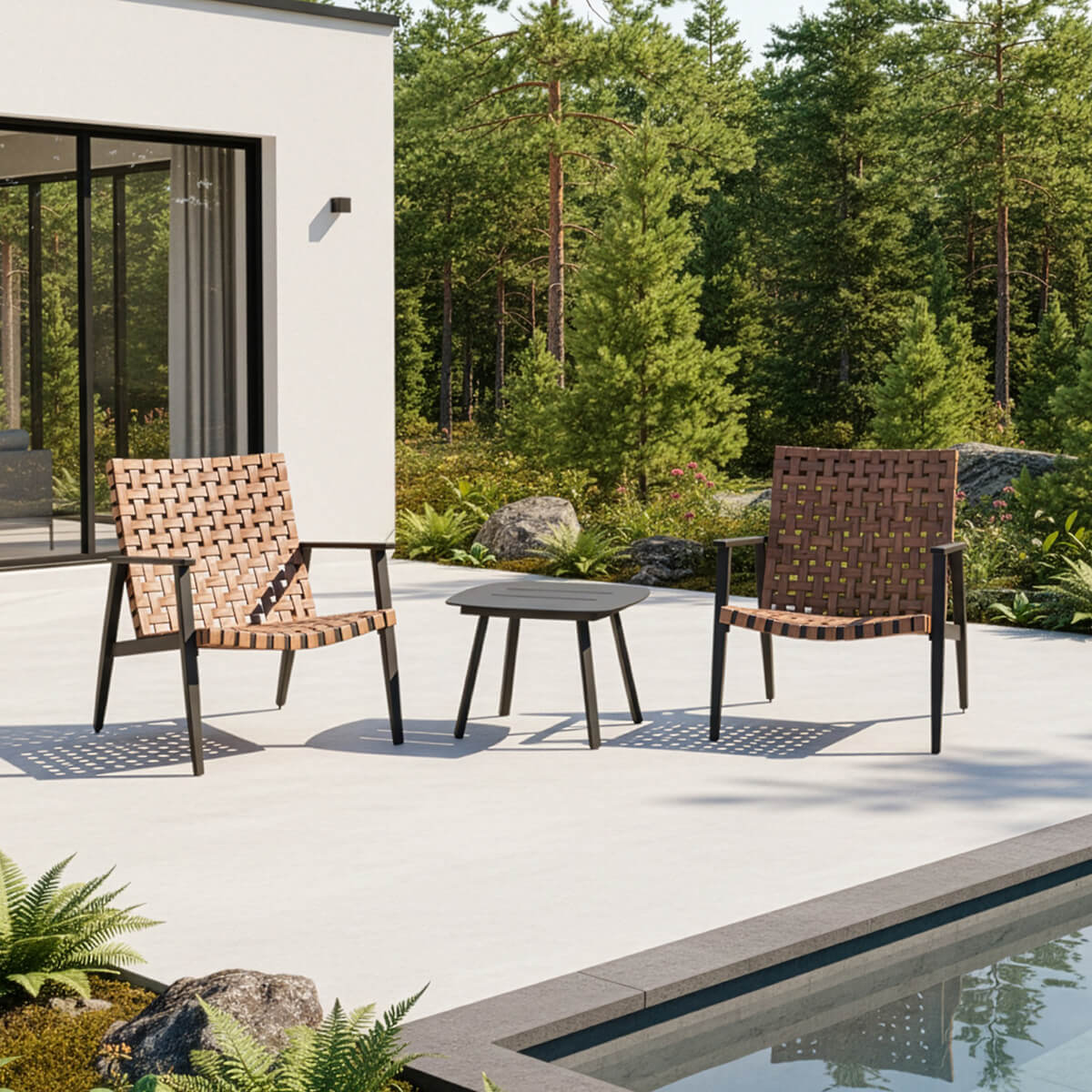 Ensemble conversation 3 morceaux Anaa