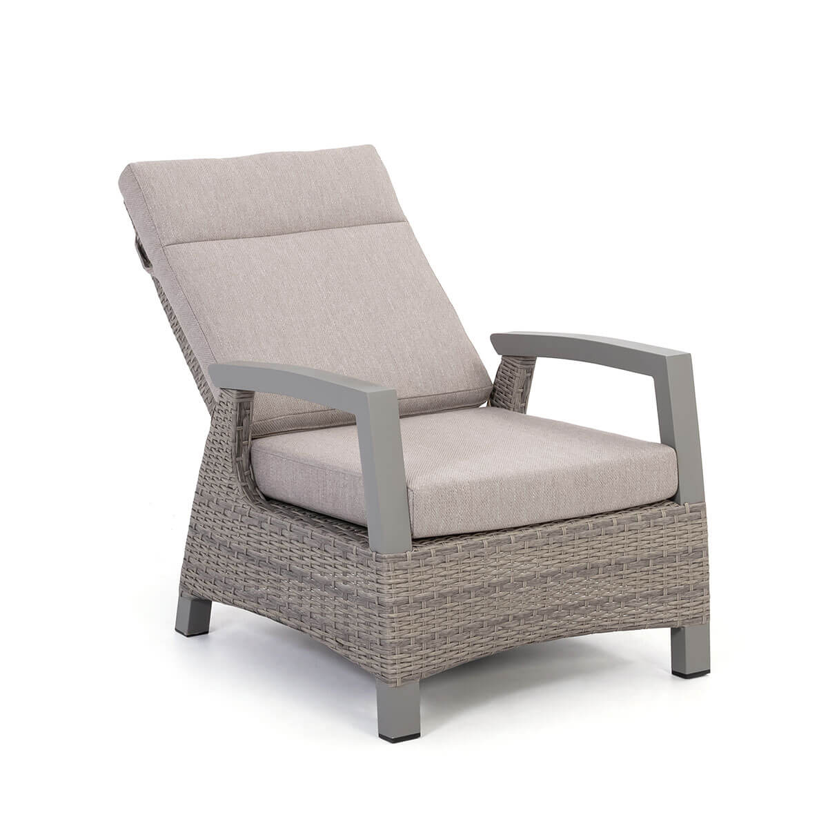 Reclining Club Chair Prato - Taupe