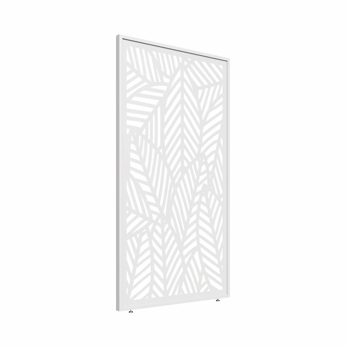 Panneau décoratif Palmier 13'  - Blanc