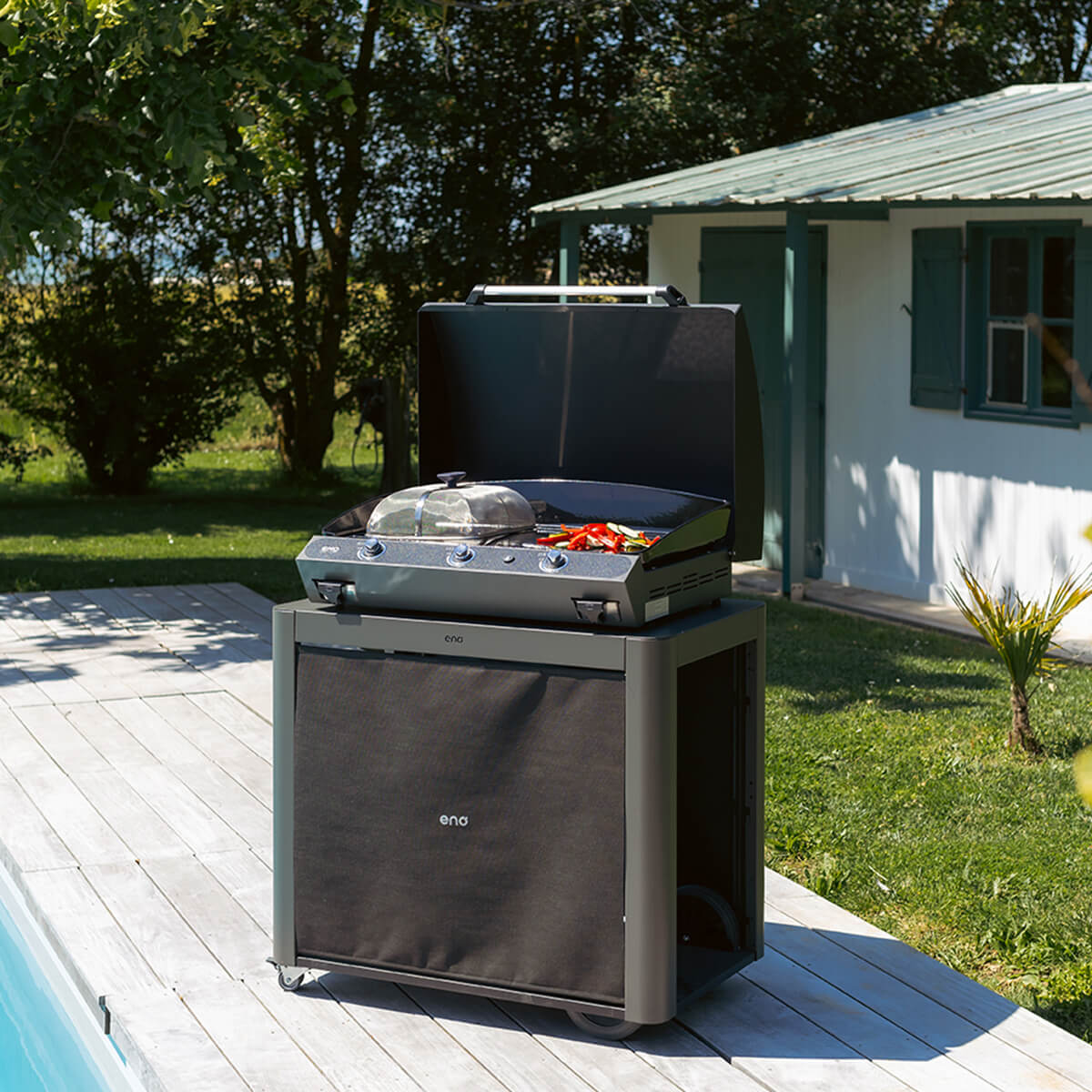 Achille Plancha Trolley – Cargo Grey Curtain