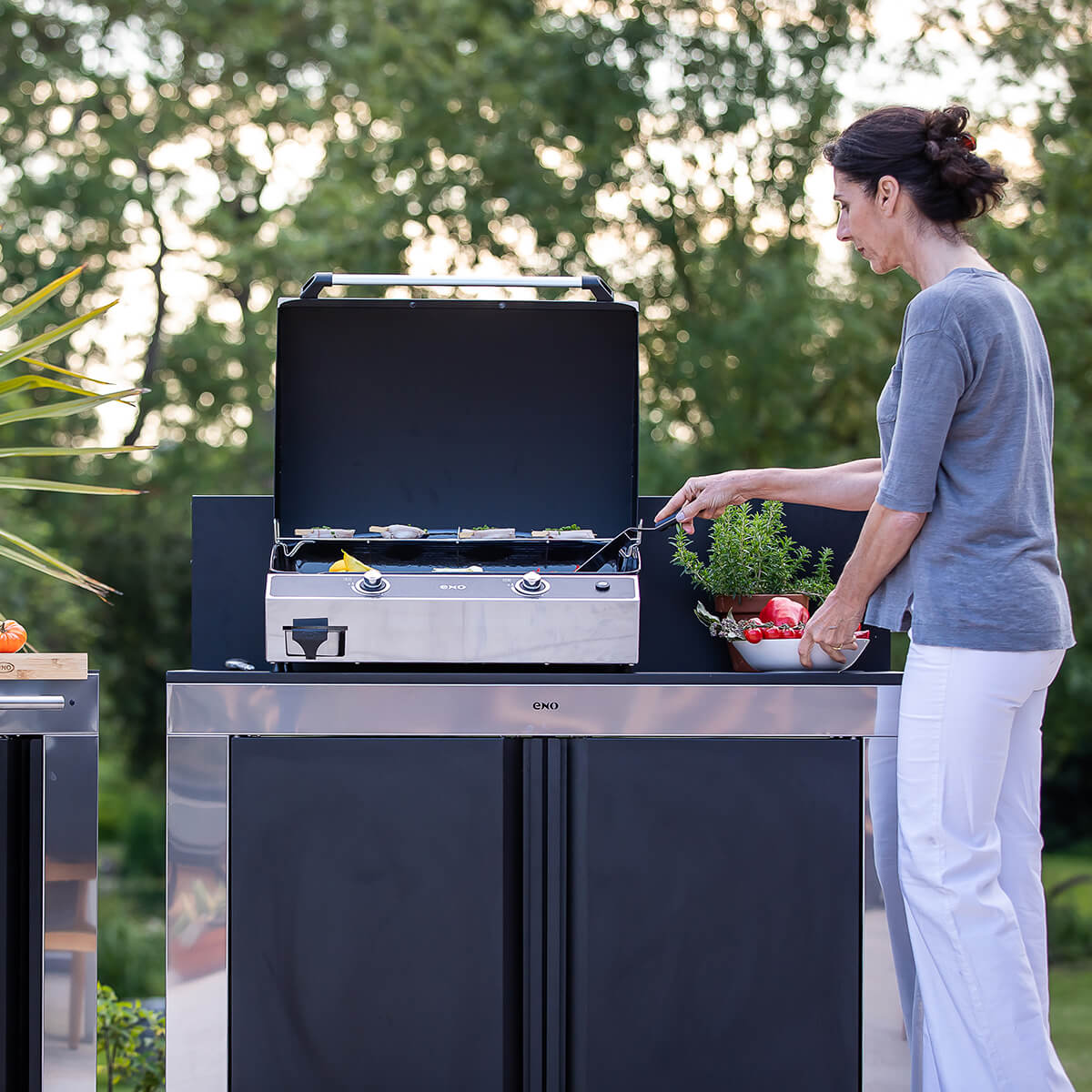 BERGERAC 400 Gas Plancha – Stainless Steel