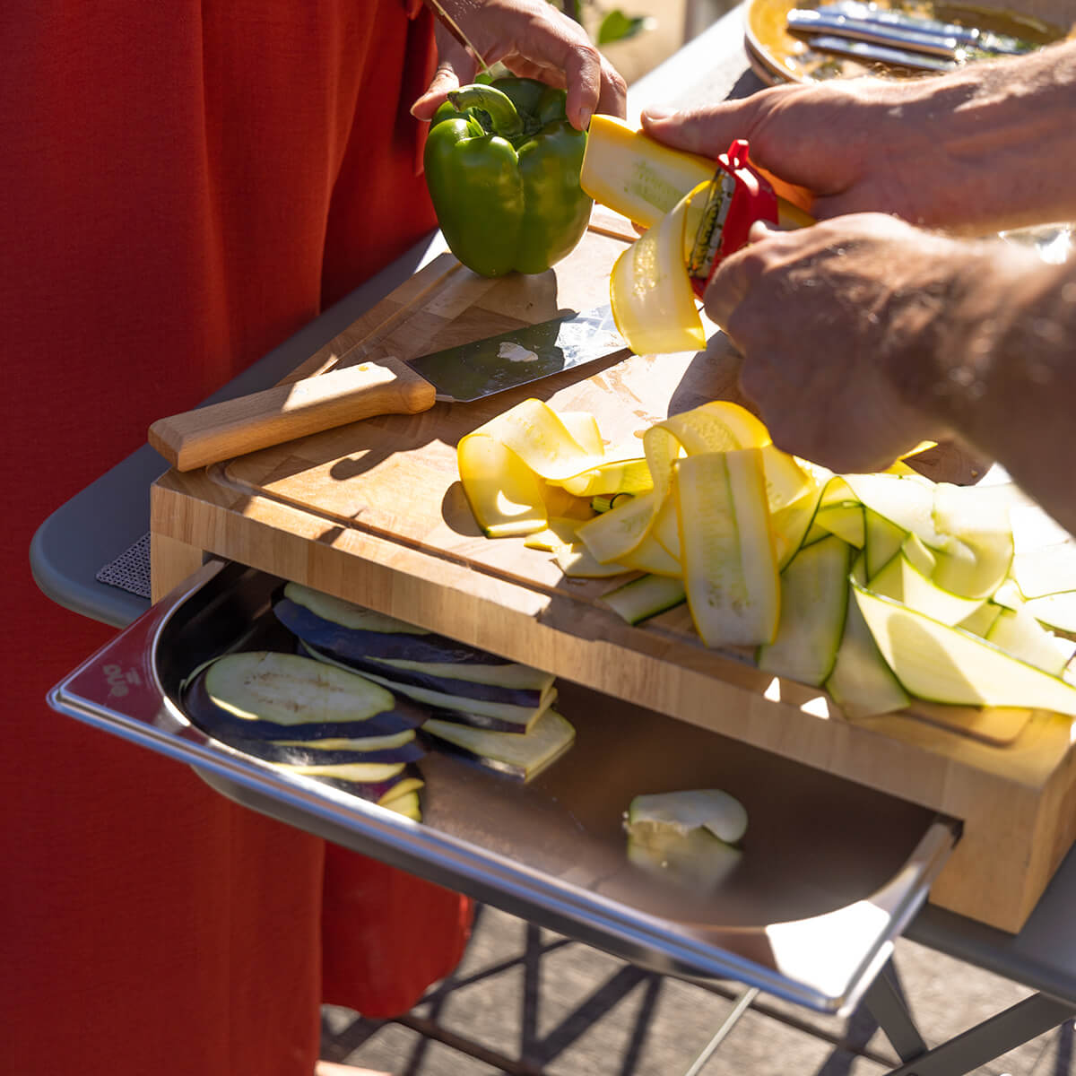 Chopping Block with Gastro Tray – Cutting Board