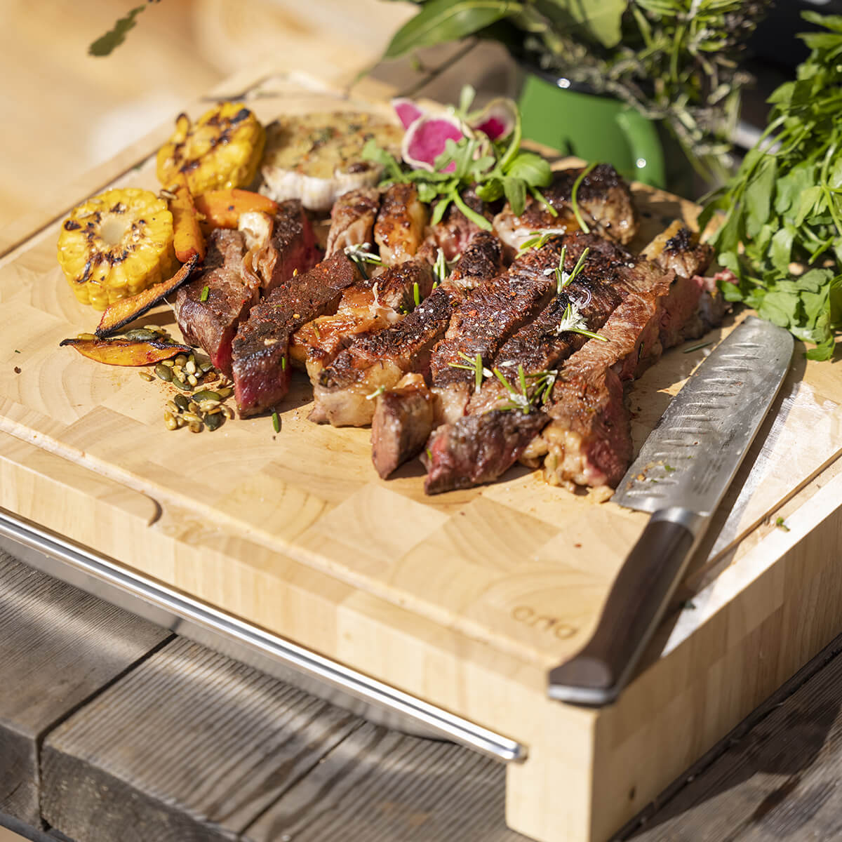 Chopping Block with Gastro Tray – Cutting Board