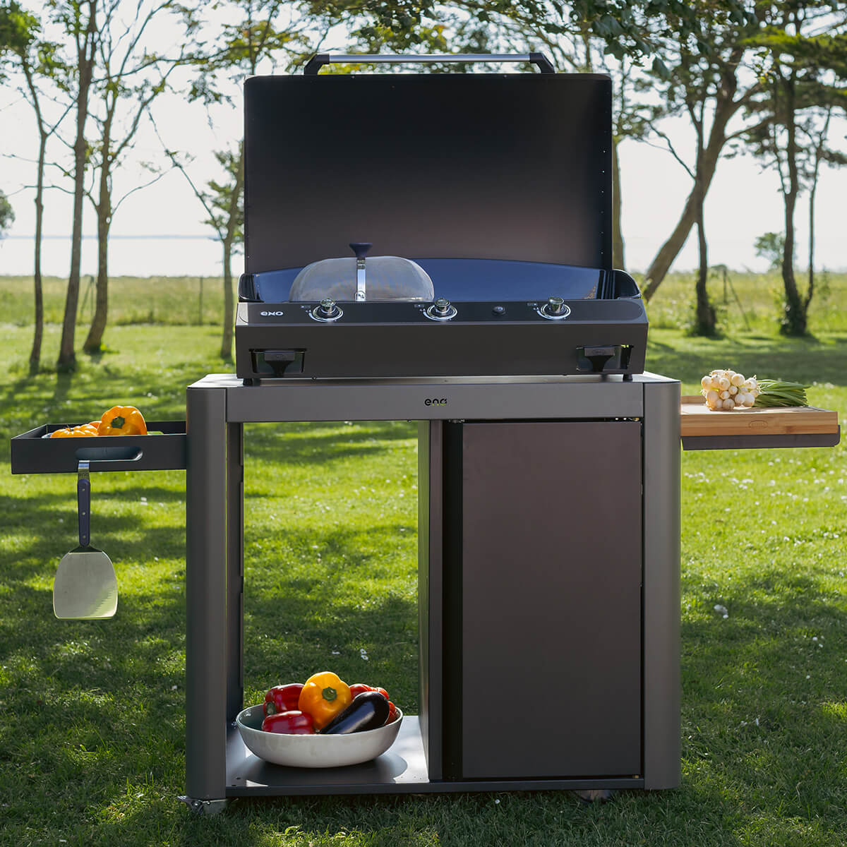 Achille Plancha Trolley – Grey