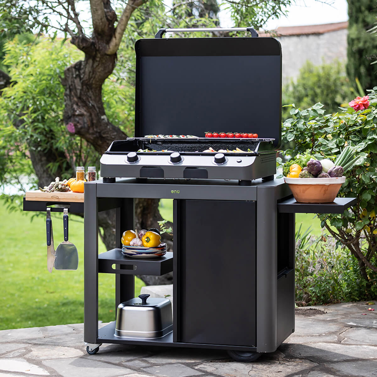 Achille Plancha Trolley – Grey