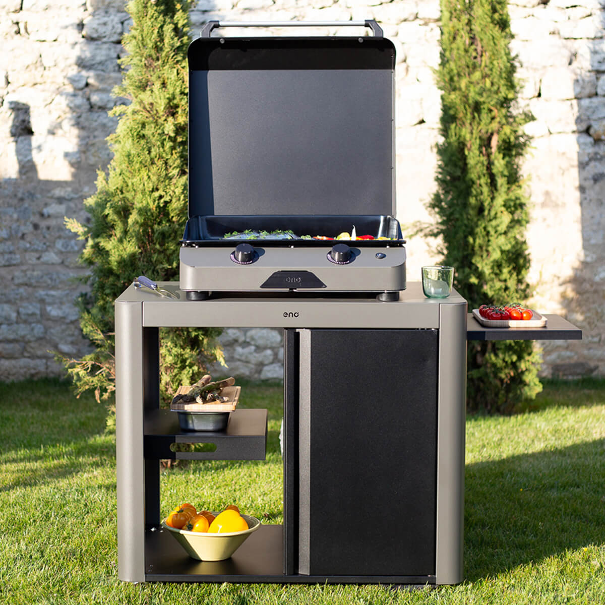 Achille Plancha Trolley – Grey