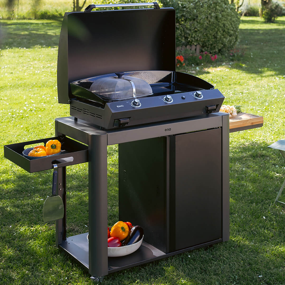 Achille Plancha Trolley – Grey