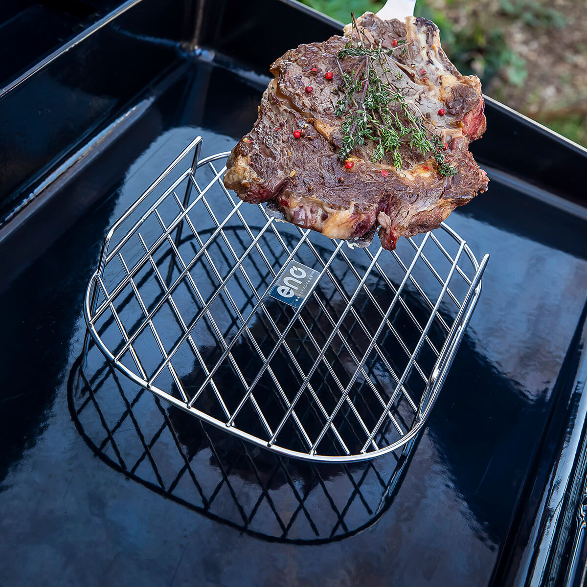 Stainless Steel Indirect Cooking Grid – Plancha and BBQ