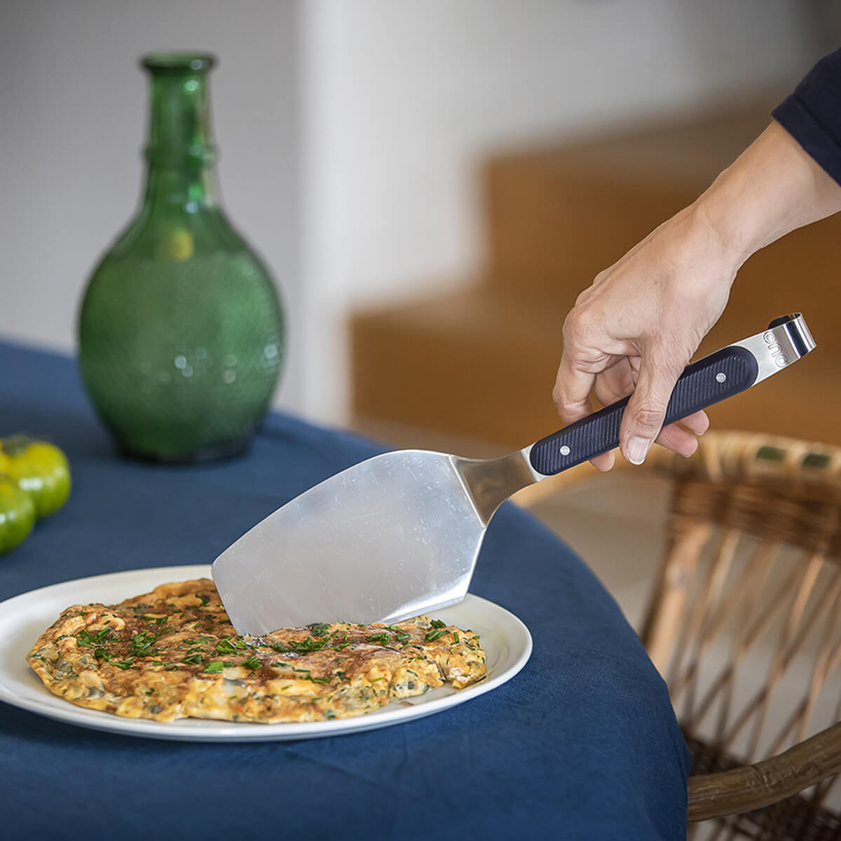 Stainless Steel Cutting Spatula – Plancha Accessory