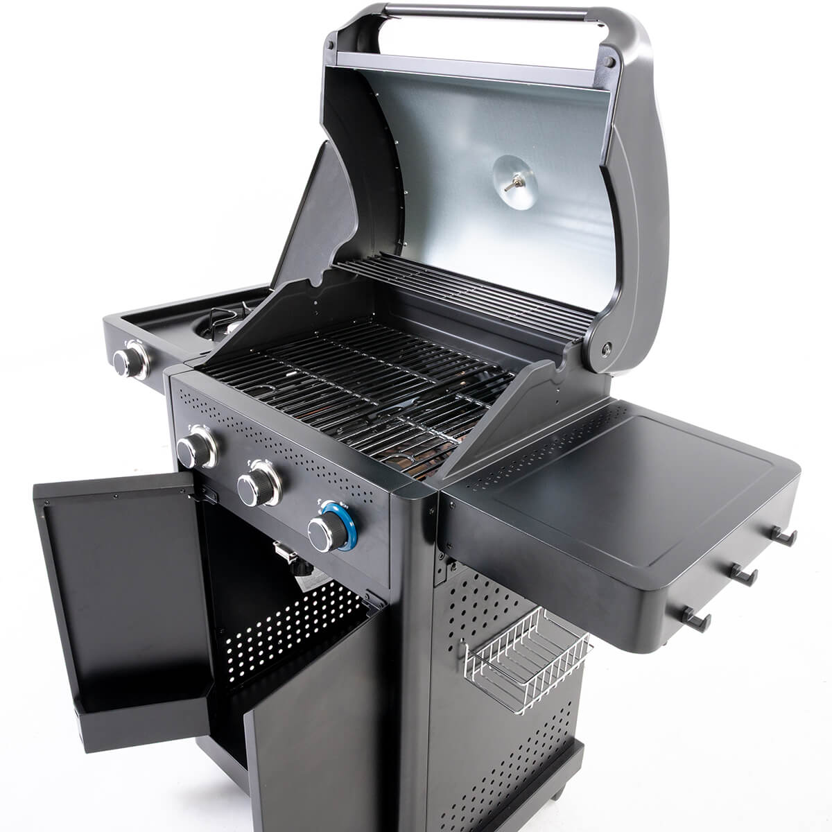 BBQ au gaz FLAMEO à 4 brûleurs – 43 000 BTU