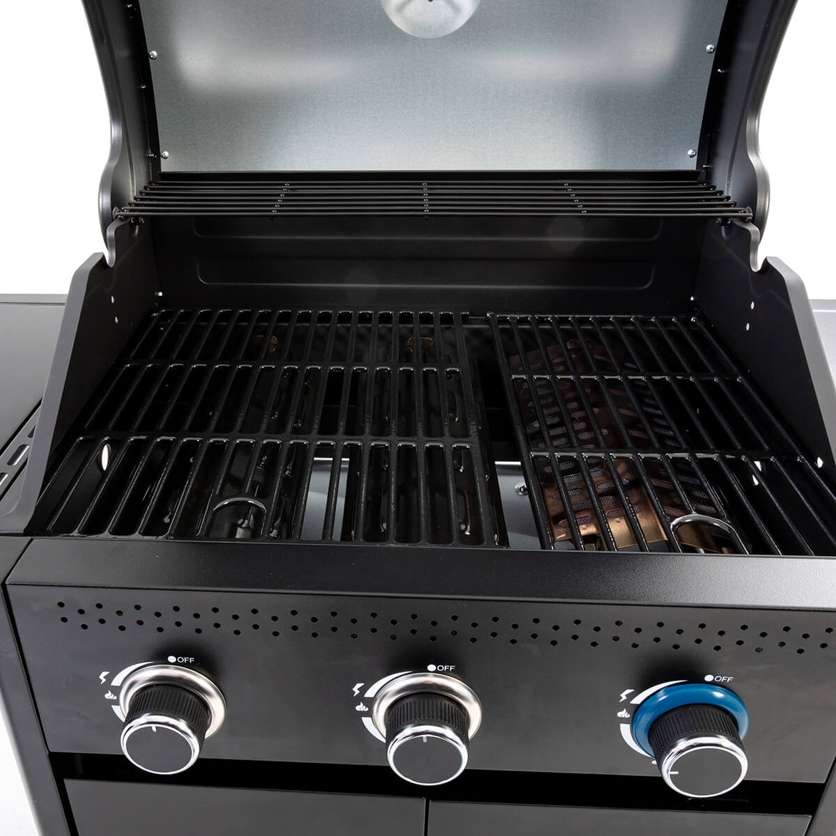 BBQ au gaz FLAMEO à 4 brûleurs – 43 000 BTU