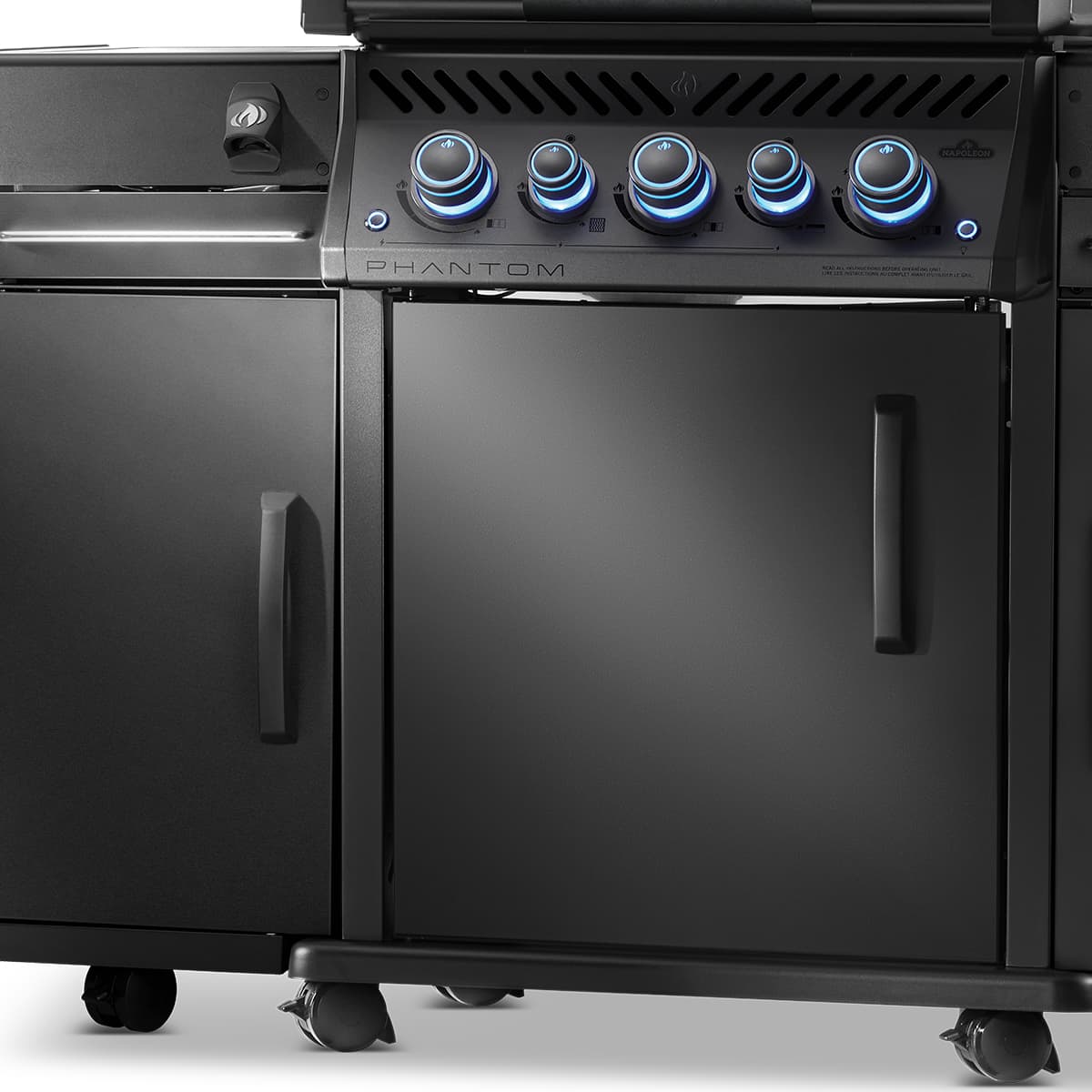 Grill Storage Cabinet – Matte Black