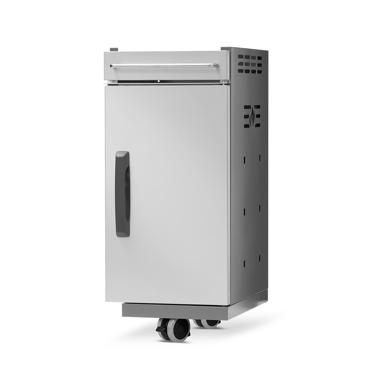 Cabinet de rangement en acier inoxydable – Noir mat