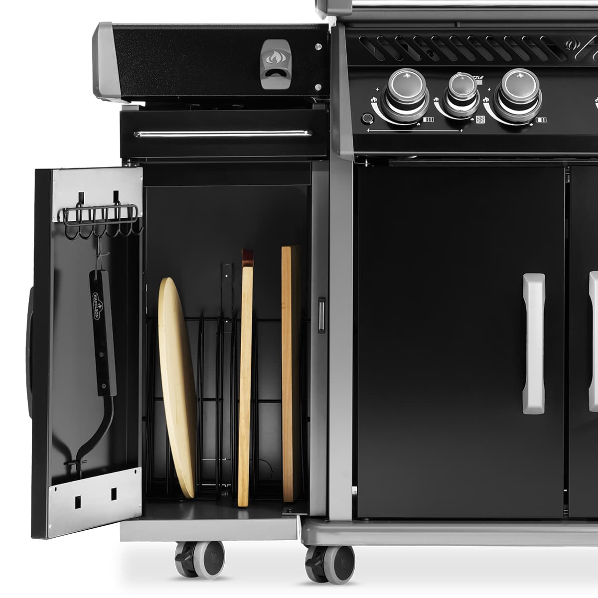 Grill Storage Cabinet – Black