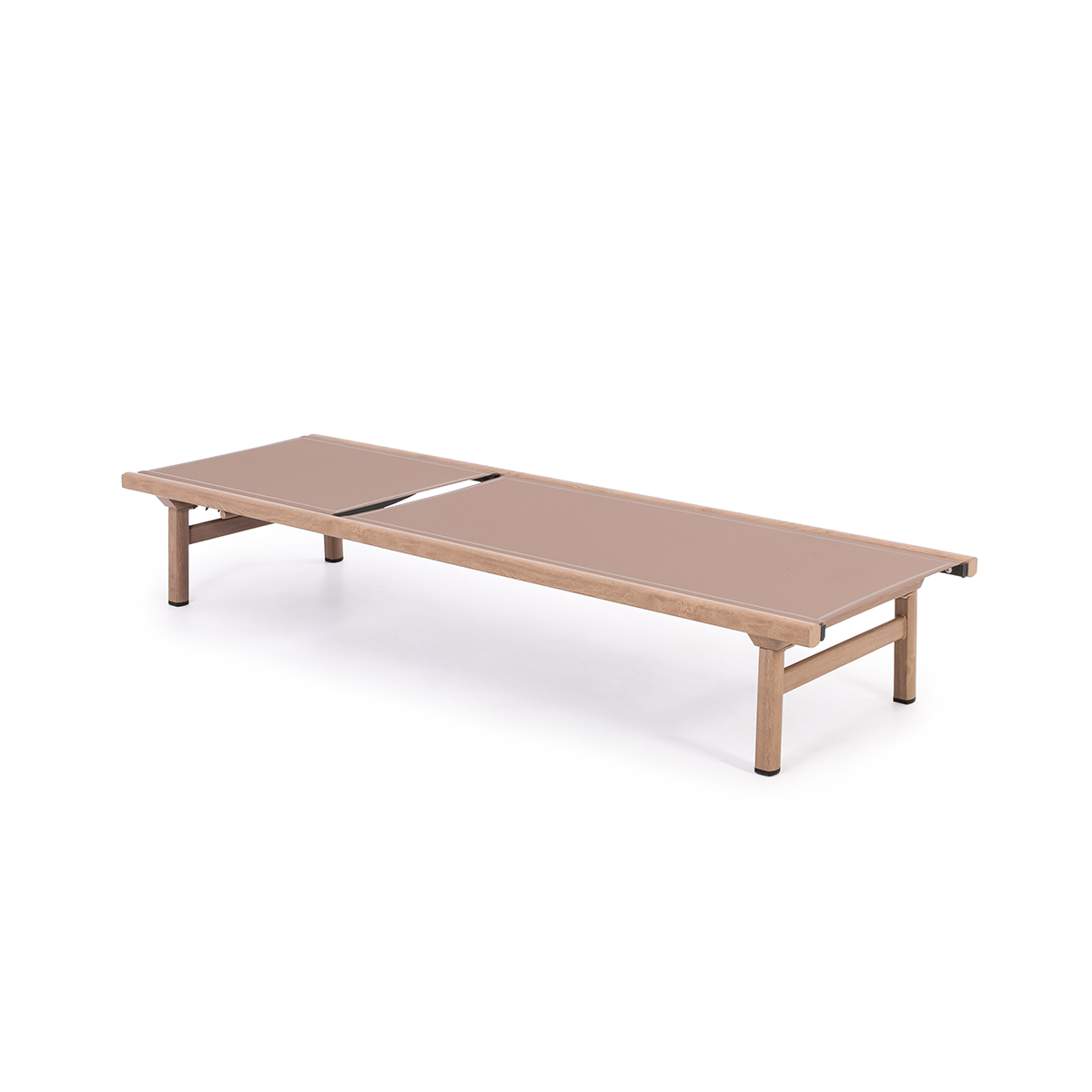 Chaise longue Mill - Chêne