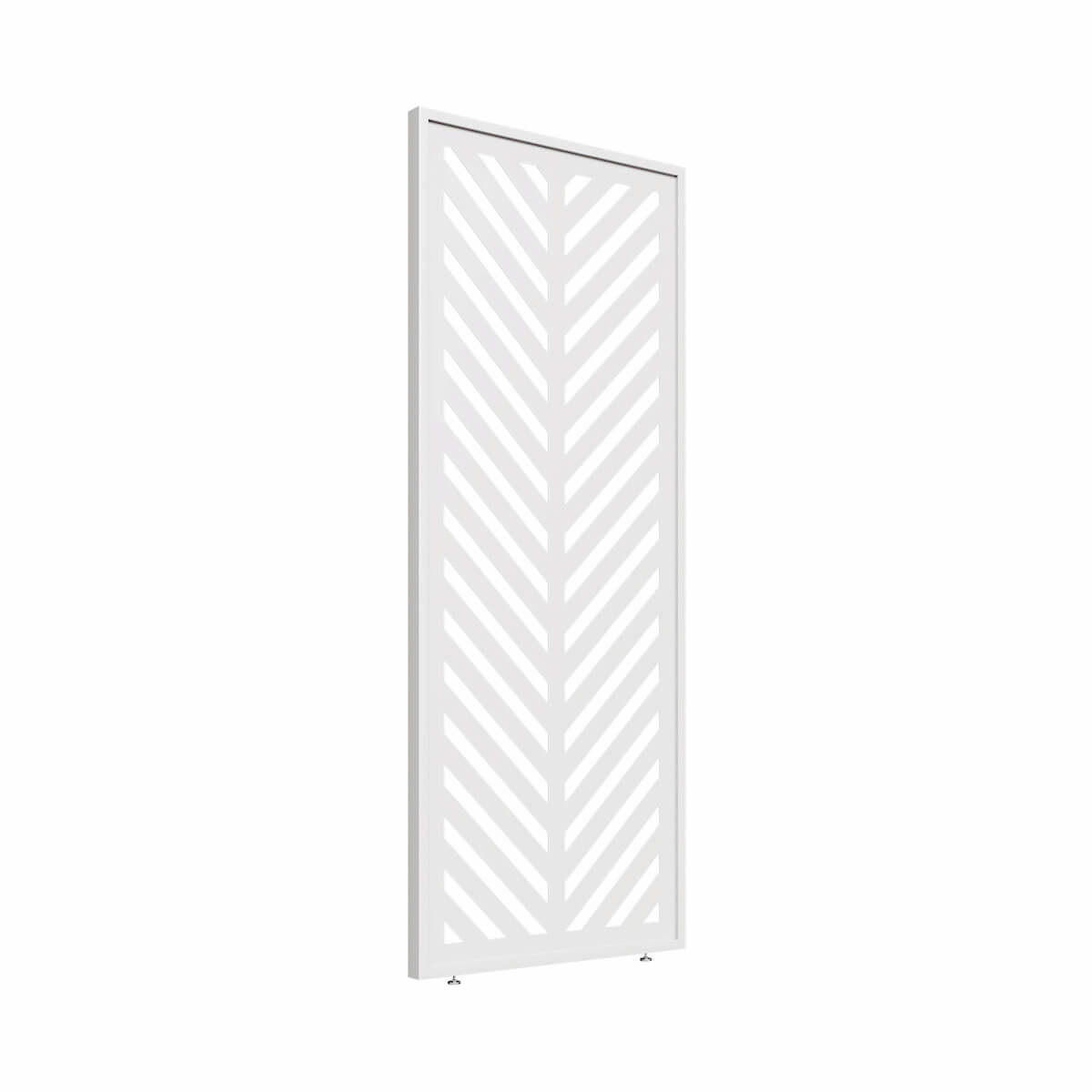 Panneau décoratif Chevron 10' - Blanc