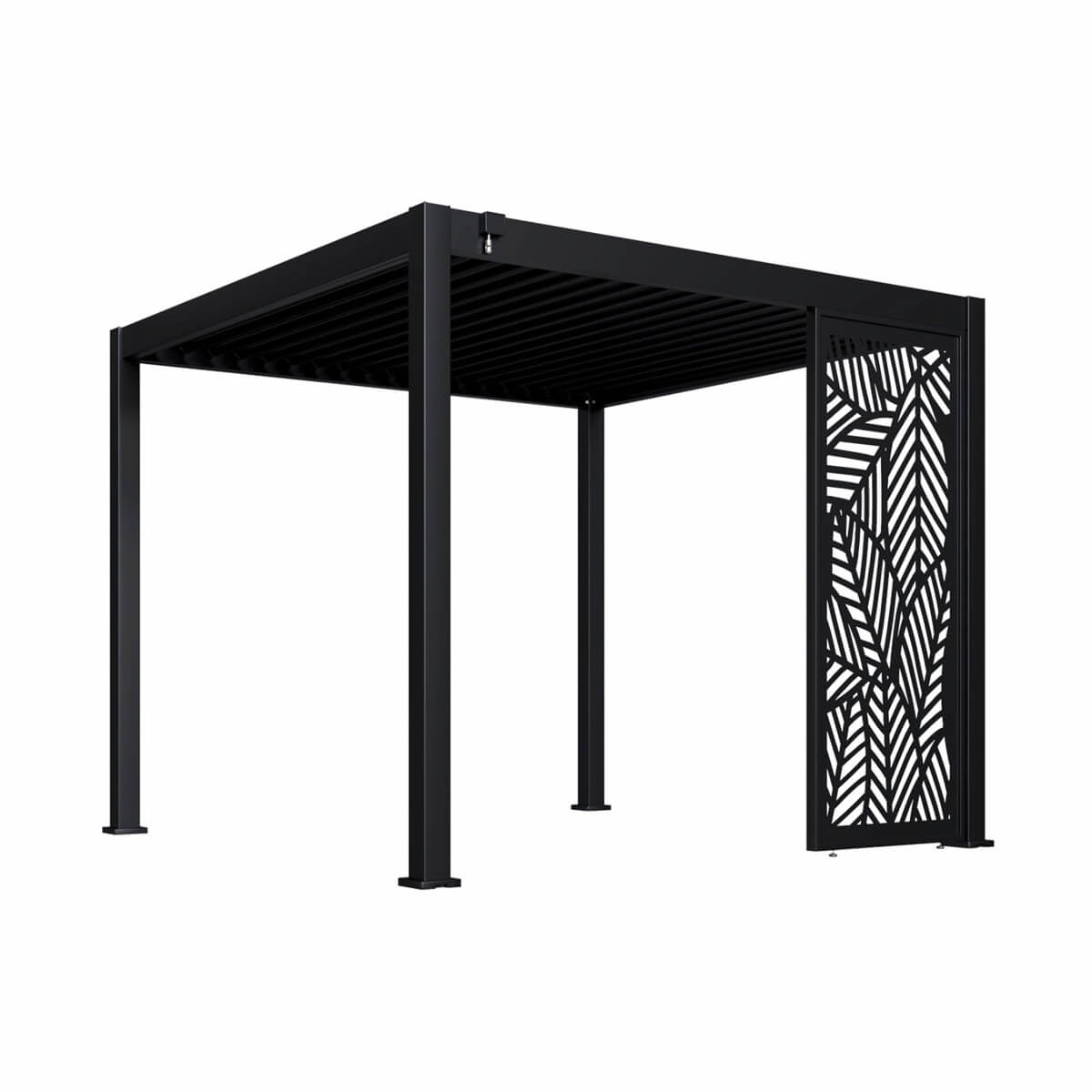 Panneau décoratif Palmier 10' - Noir