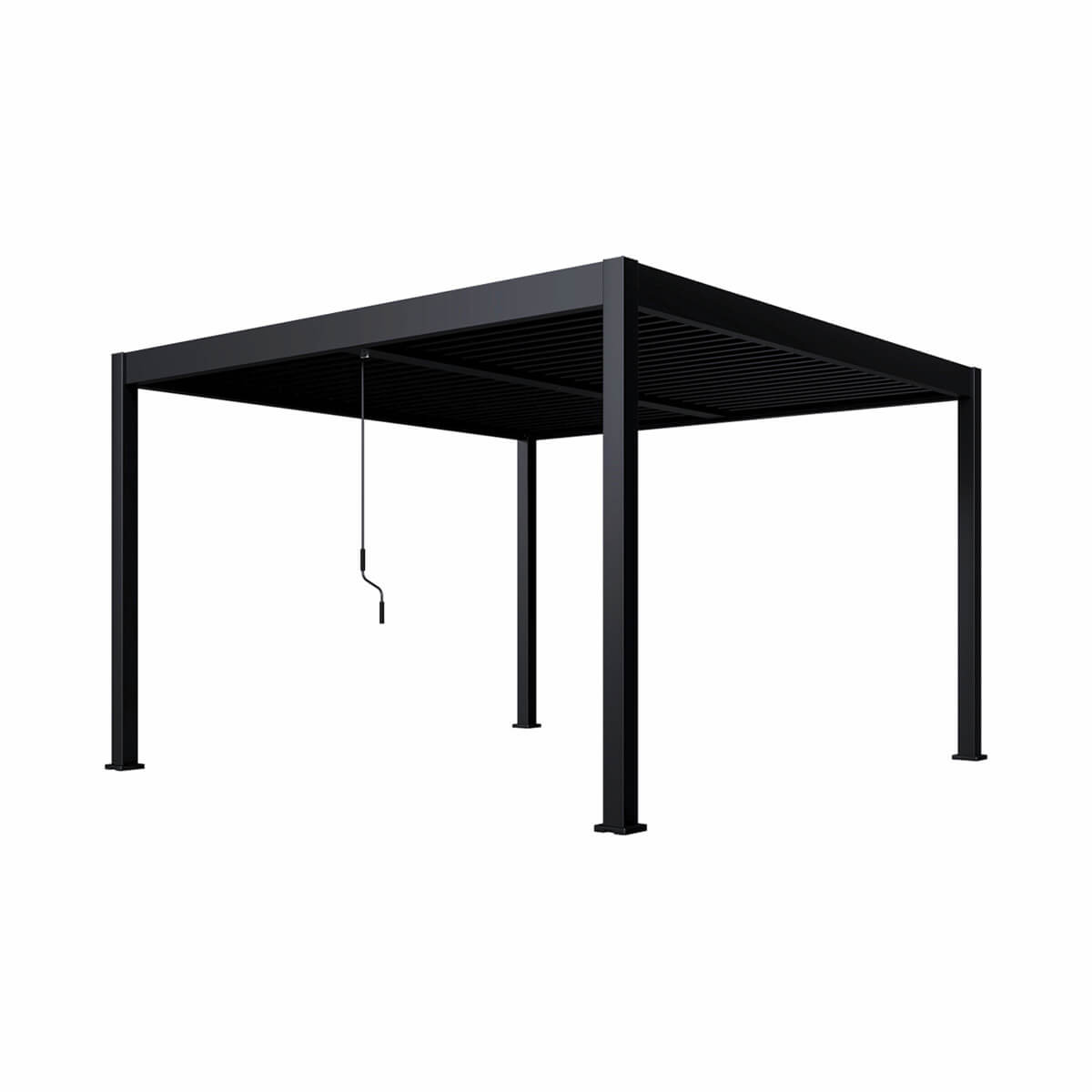 Pergola Ombrella Intro Duo 13'x13' - Noir