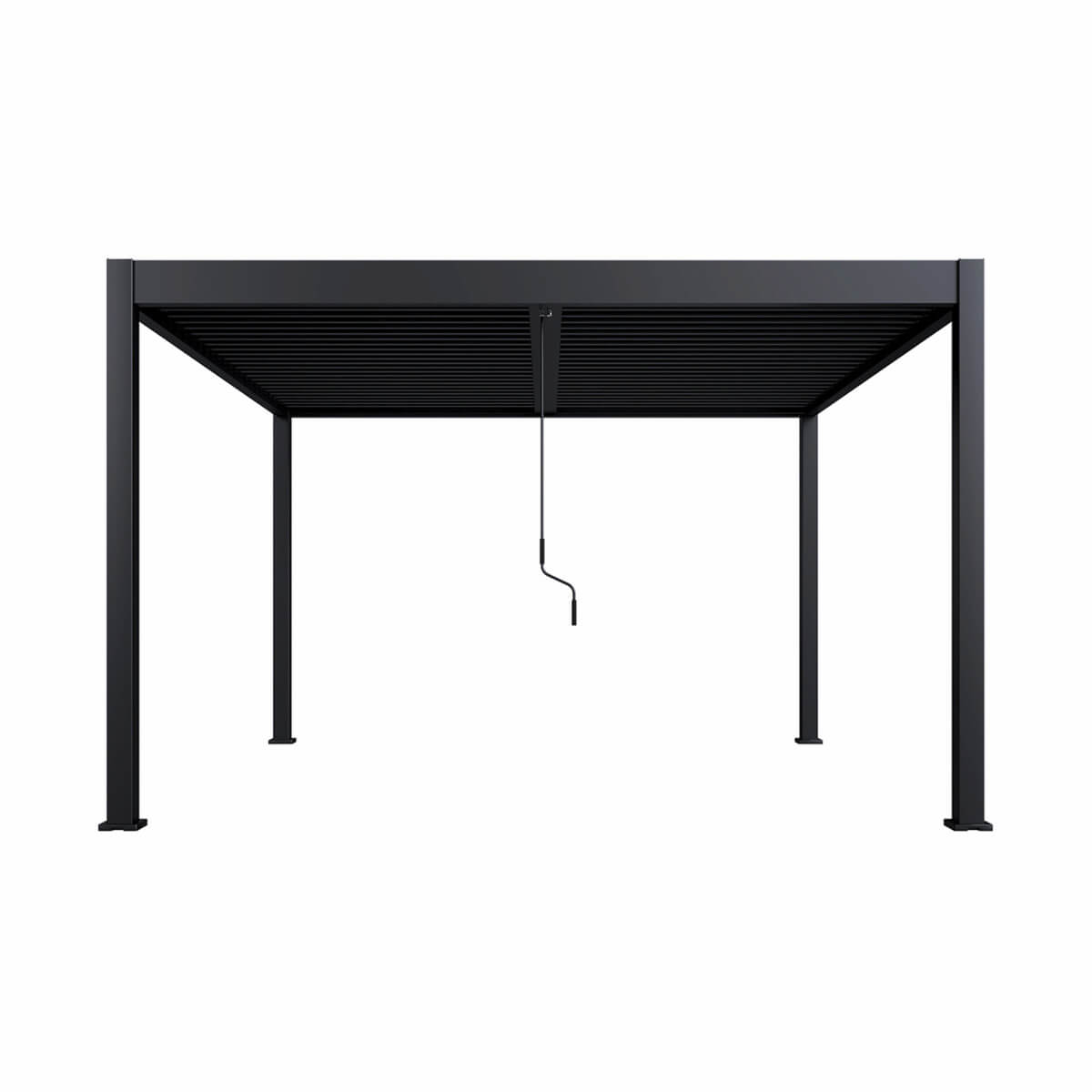 Pergola Ombrella Intro Duo 13'x13' - Noir