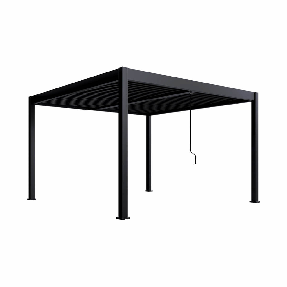 Pergola Ombrella Intro Duo 13'x13' - Noir