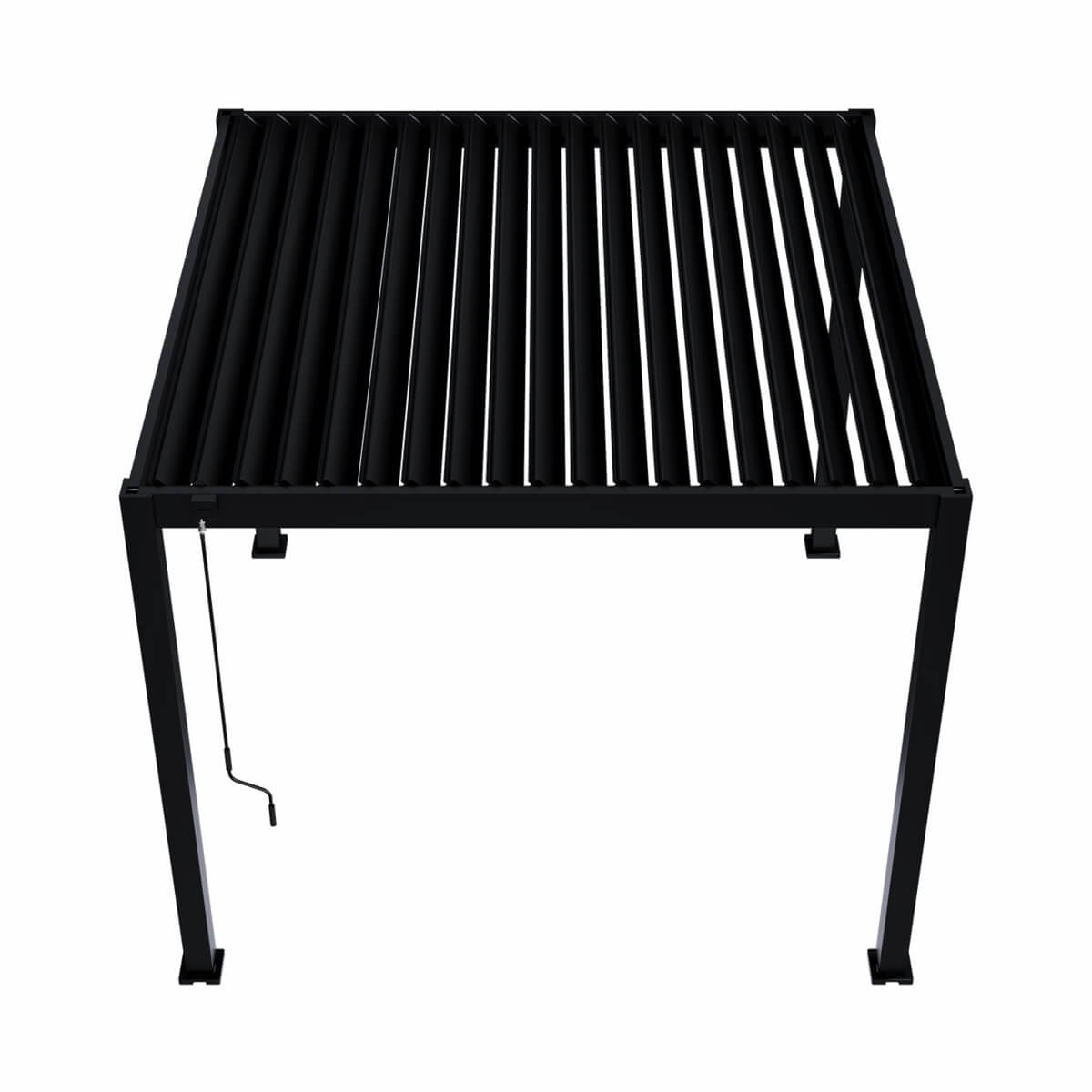 Pergola Ombrella Intro Plus 10'x10' - Black