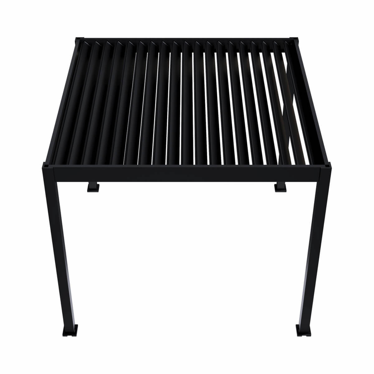 Pergola Ombrella Intro Plus motorisée avec Led 10'x10' - Noir