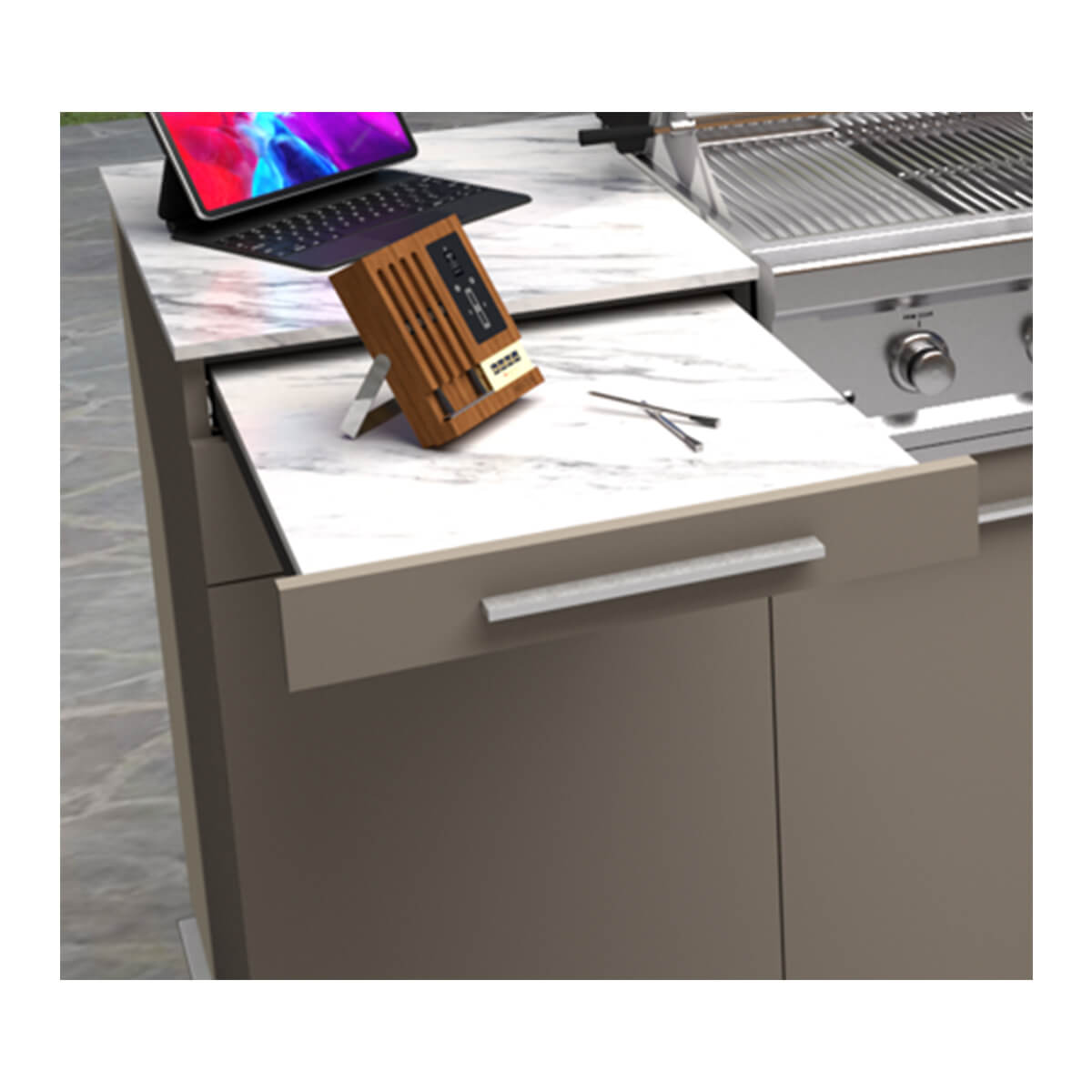 Deluxe Grill Station