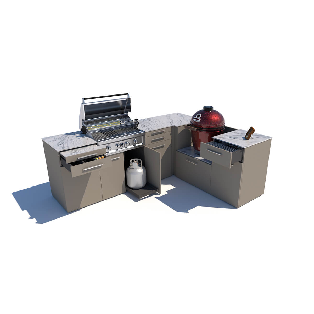 Deluxe Grill Station Plus