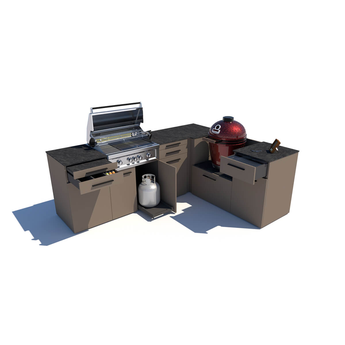 Deluxe Grill Station Plus