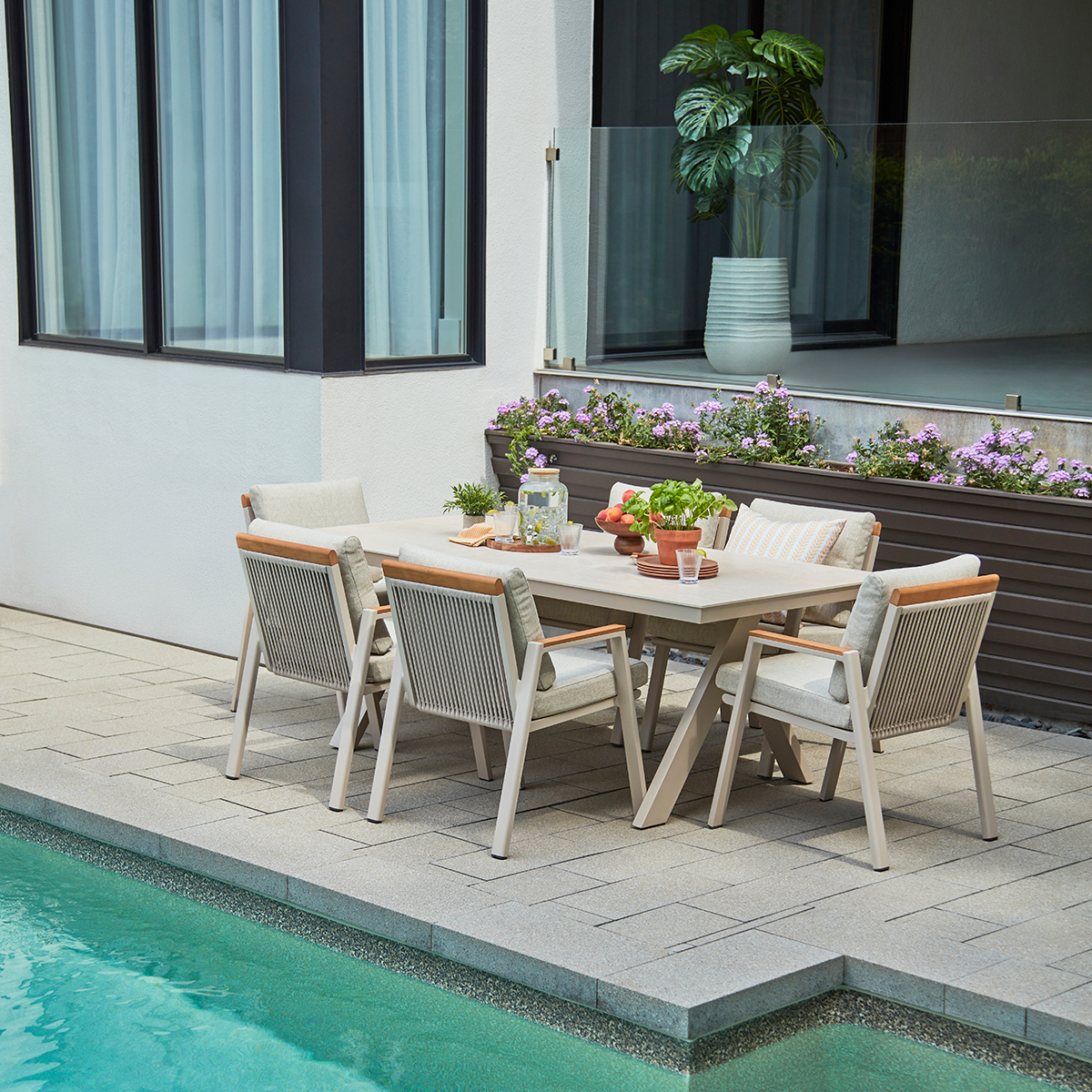 Chaise à diner Area - Taupe