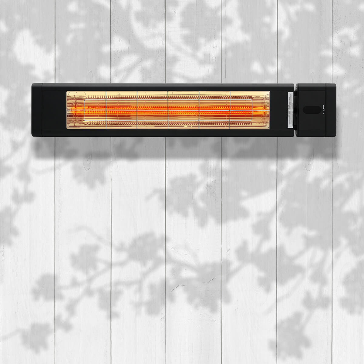 Chauffe-terrasse infrarouge 3000w  - Noir