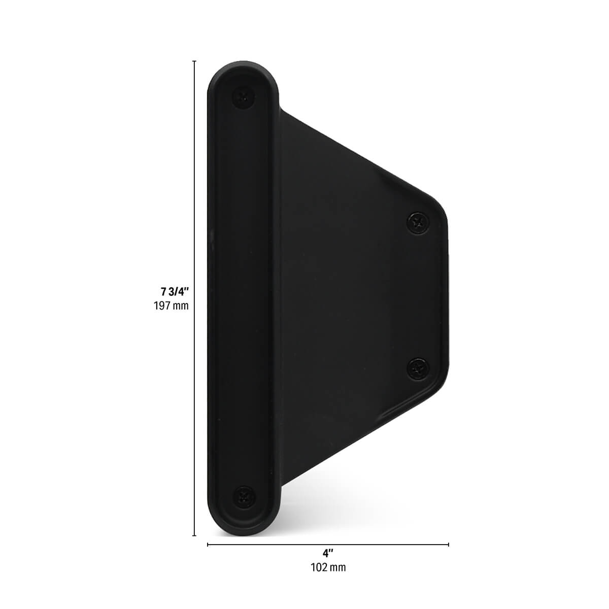 Chauffe-terrasse infrarouge - Noir 4000 W