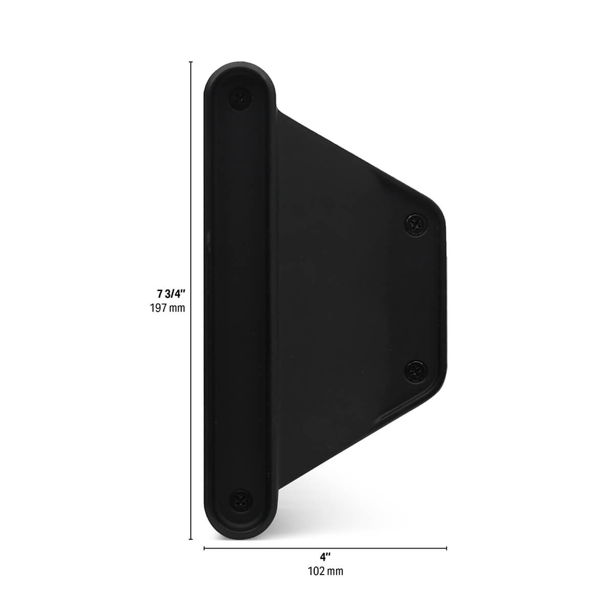 Chauffe-terrasse infrarouge 6000w - Noir