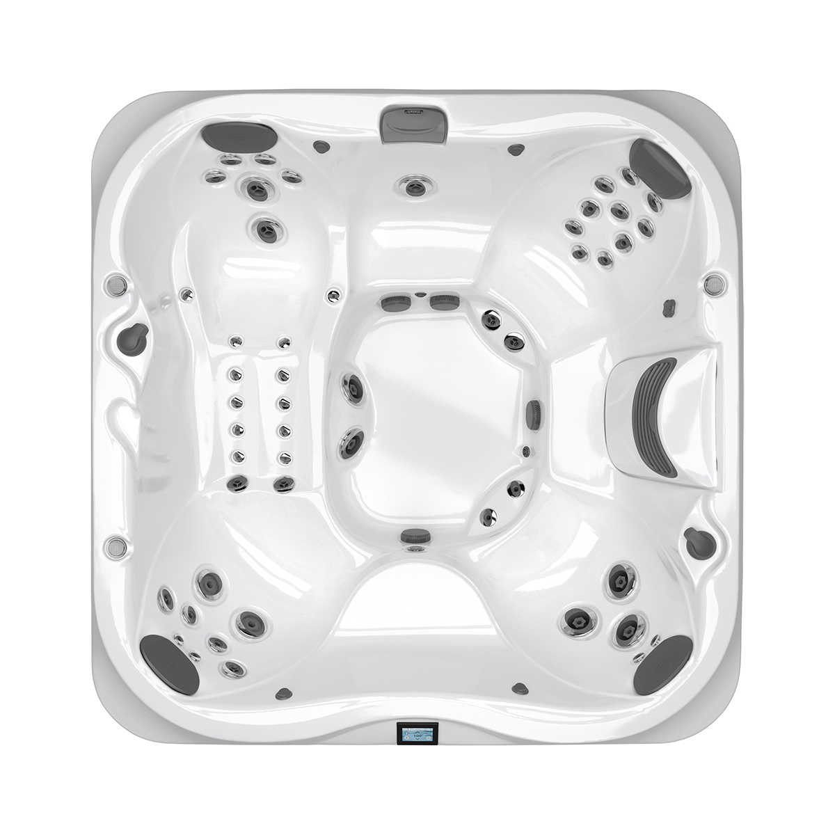 Spa J-375 Platinum,Brushed Gray,ClrRay,Stub,Sseal