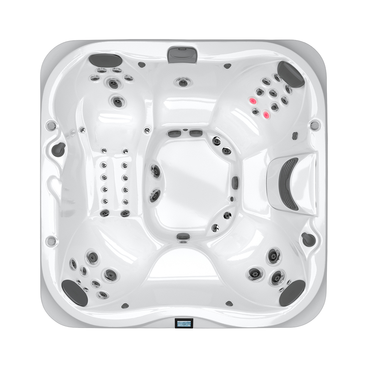 Spa J-375 Platinum,Brushed Gray,ClrRay,Stub,Sseal