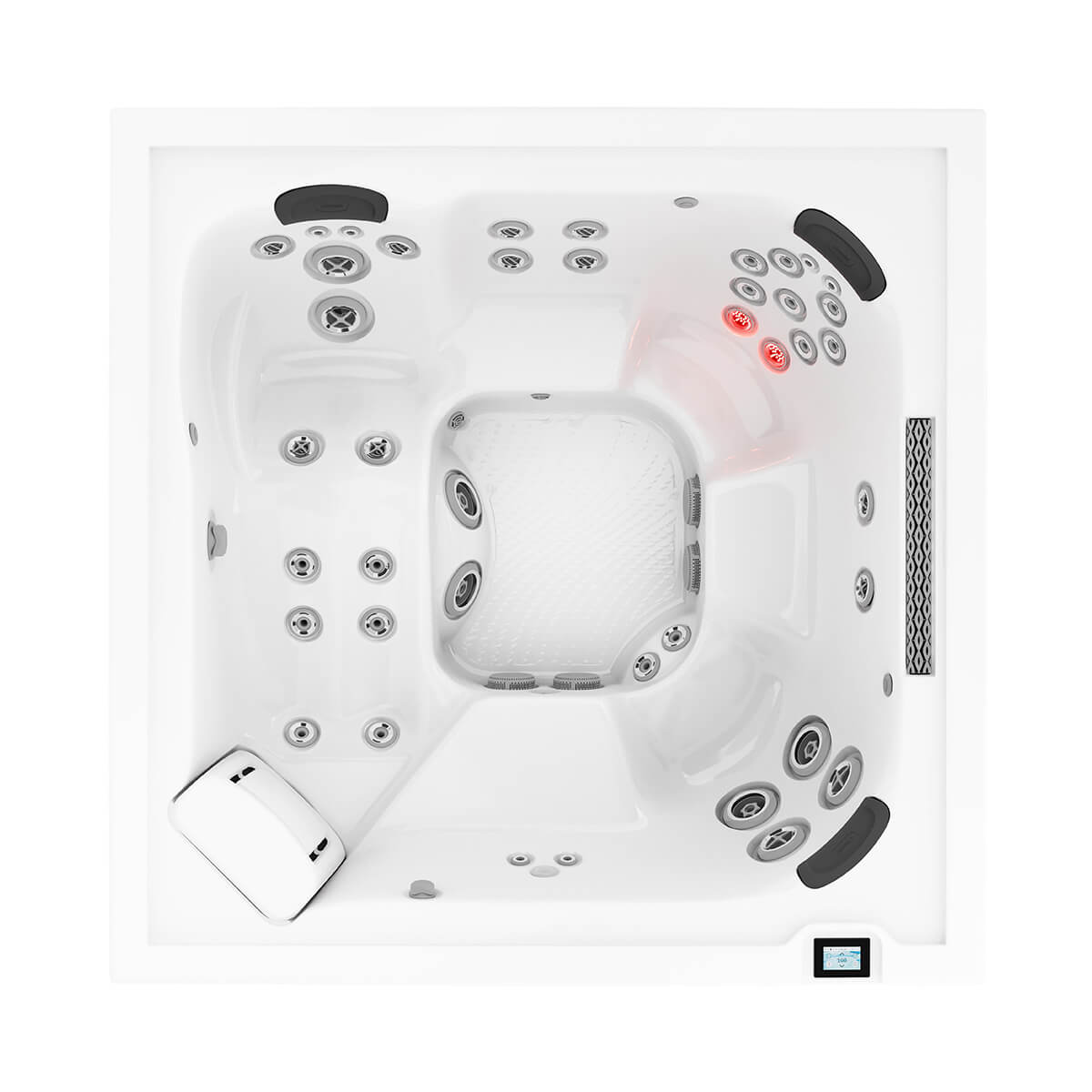 Spa J-408-L Platinum, S.Ebny,True, IR, STub,Sseal