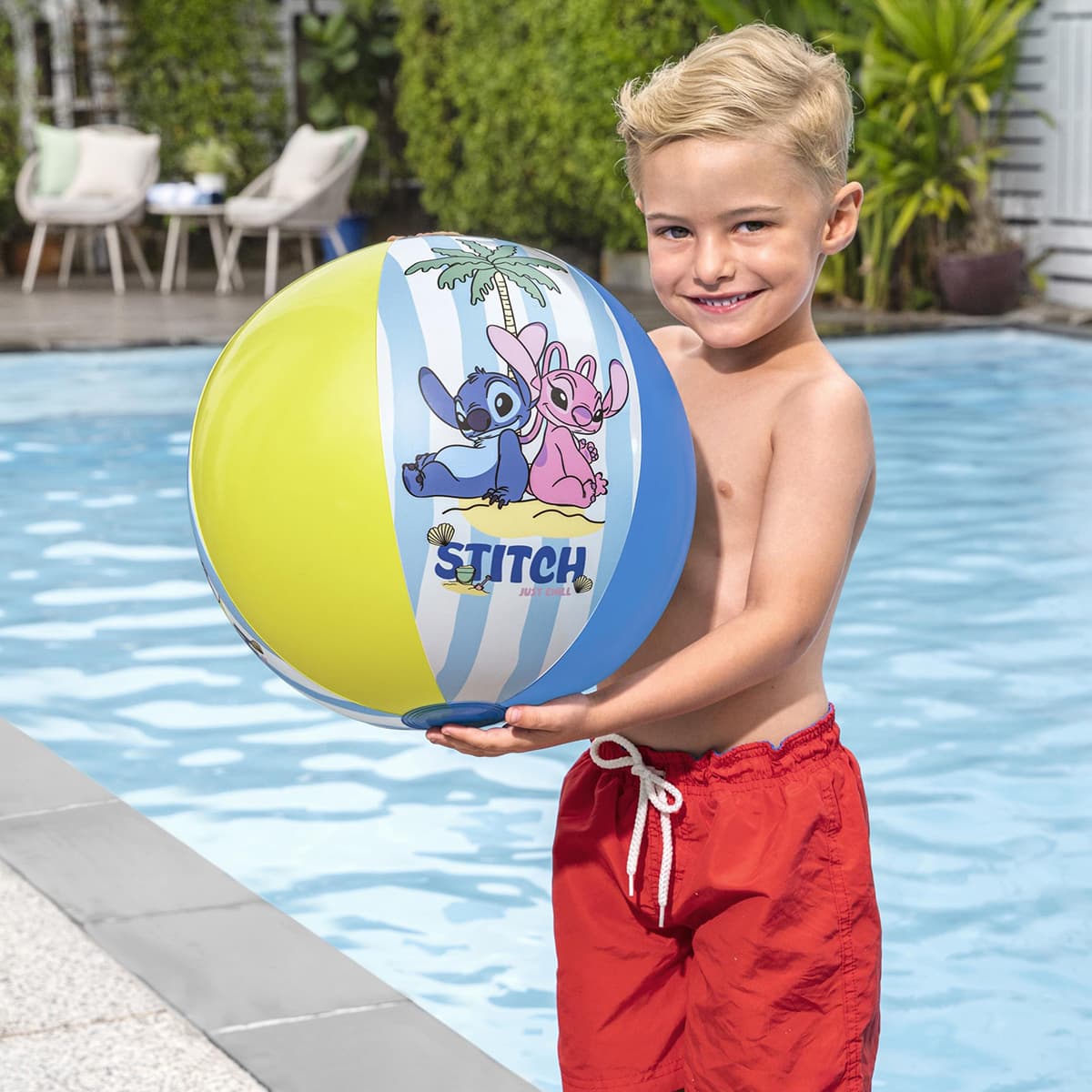 Ballon de plage - Lilo & Stitch 20''