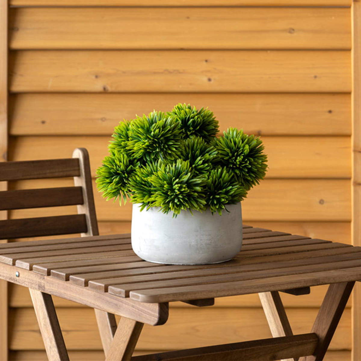 Centre de table boules succulentes artificielles