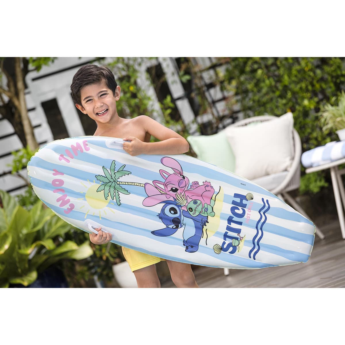 Flotteur planche surf Lilo & Stitch