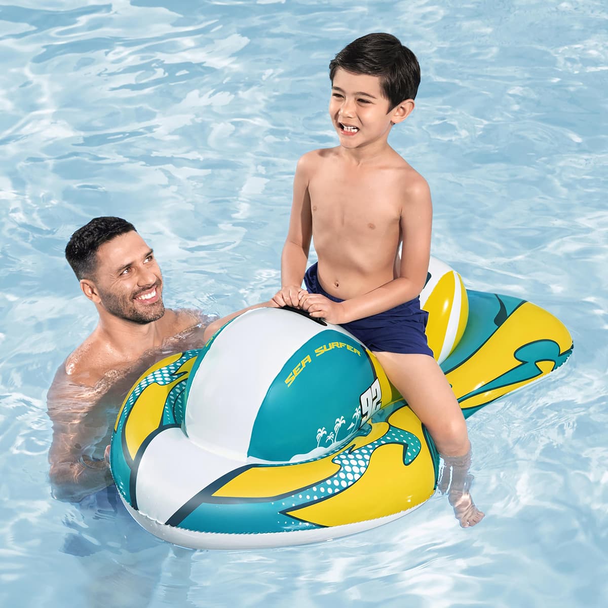 Gonflable à chevaucher - Surfer de mer