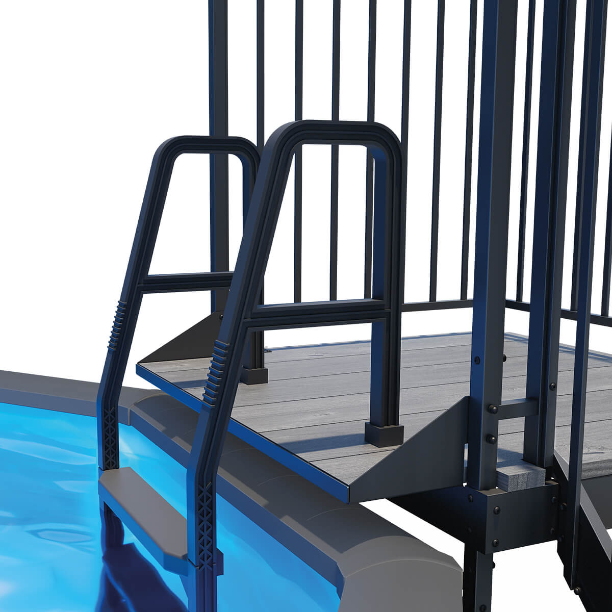 Mini terrasse pour spa