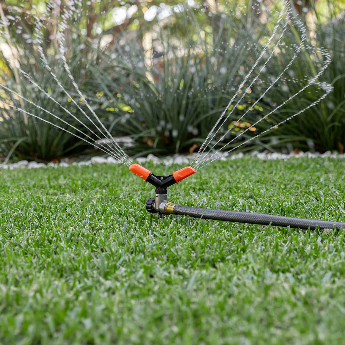 2‑arm sprinkler – Zinc stake