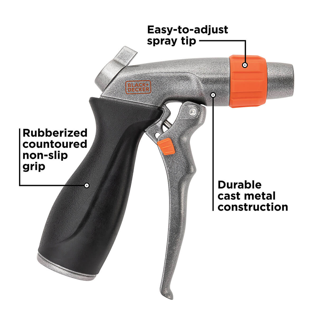 Zinc nozzle – Adjustable trigger