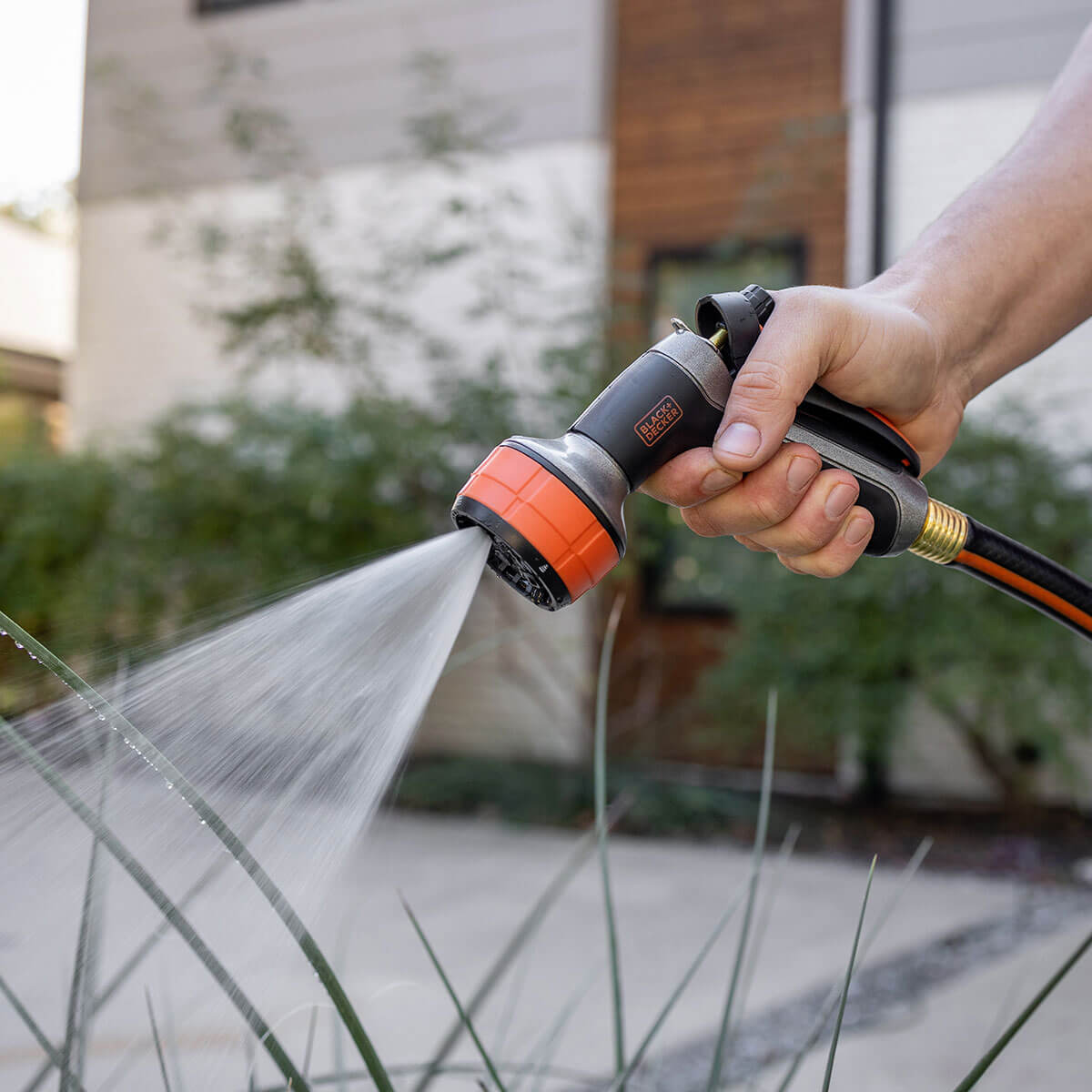 Metal rear‑trigger nozzle – 7 spray patterns