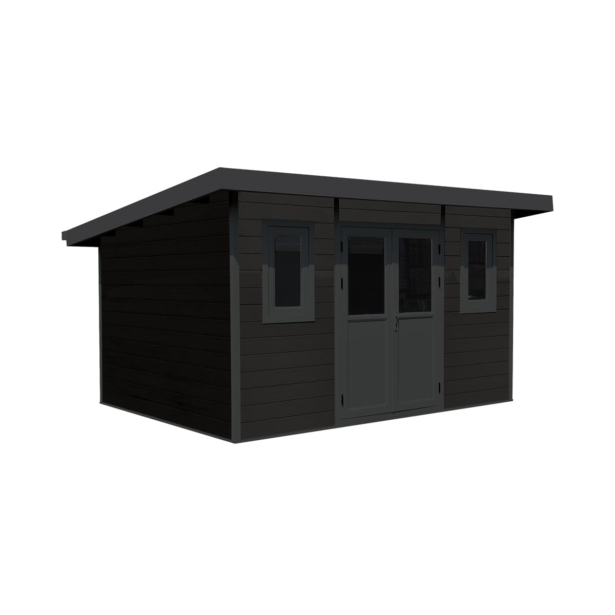 Mistral Shed 12' x 10' Nordic Grey/Black