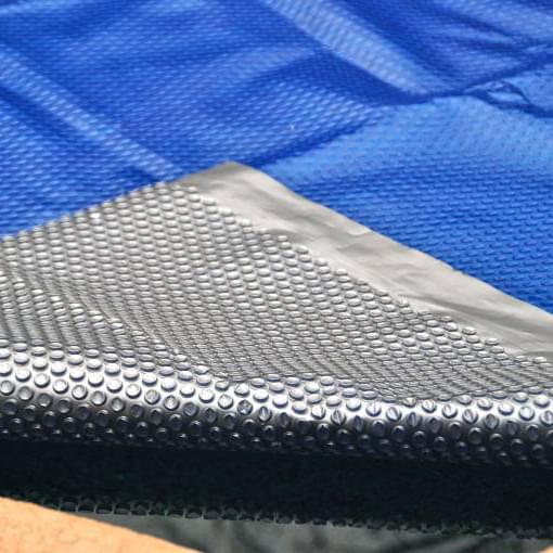 Toile solaire thermique rectangulaire de 14 x 28 pieds et 10 millimètres d'épaisseur